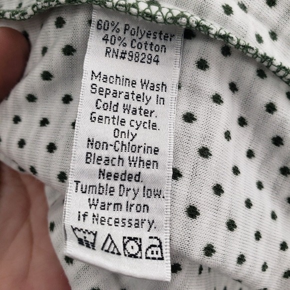 Quacker Factory Striped Hooded Knit Jacket Womens Large Green White Full Zip - Picture 6 of 12